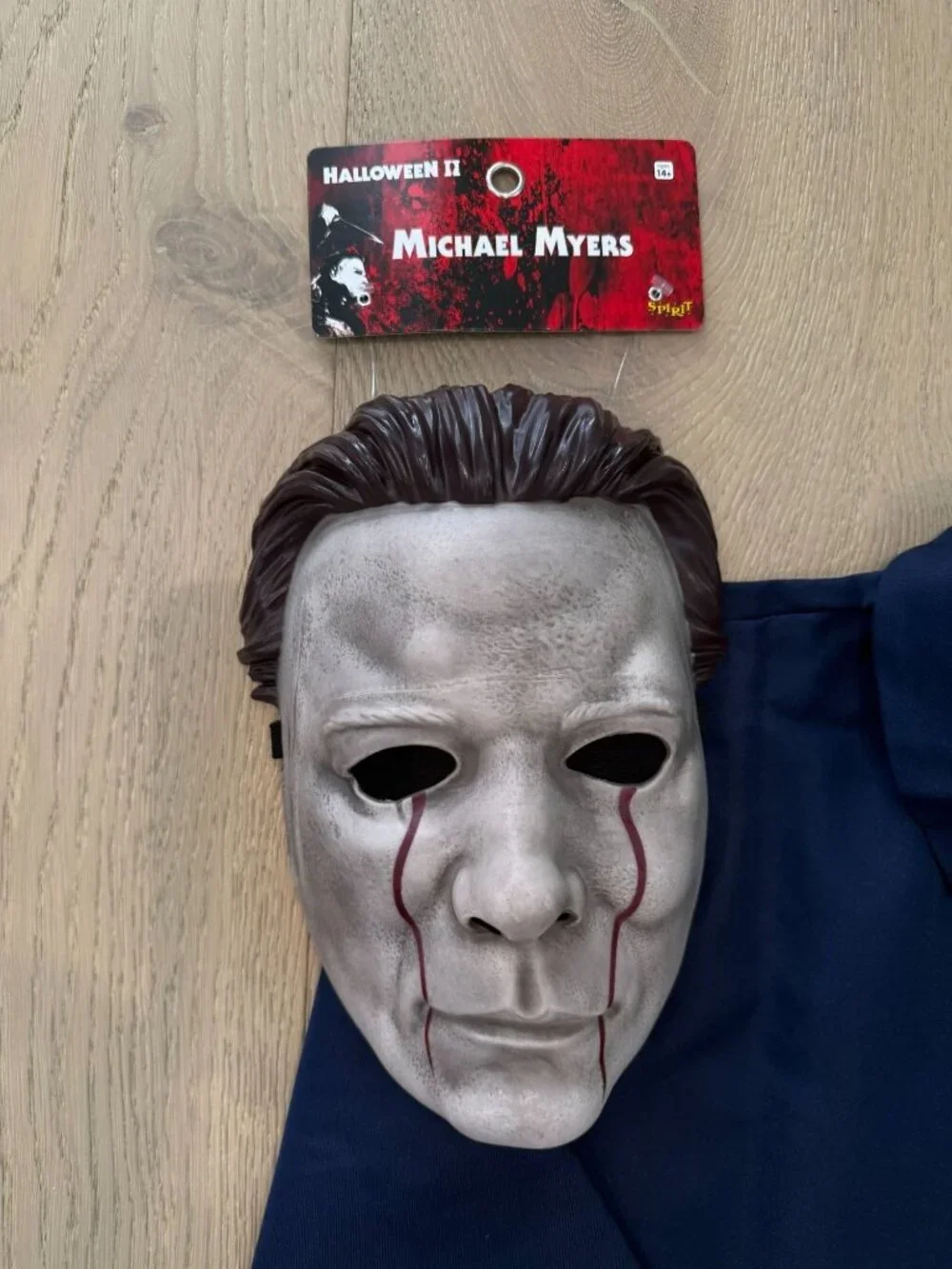 Boy's Michael Myers Costume Bundle XL Jumpsuit Mask Knife Halloween - Picture 2 of 10